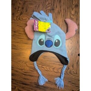 Lilo And Stitch Disney Ears Hat Winter Beanie With Gloves Concept One